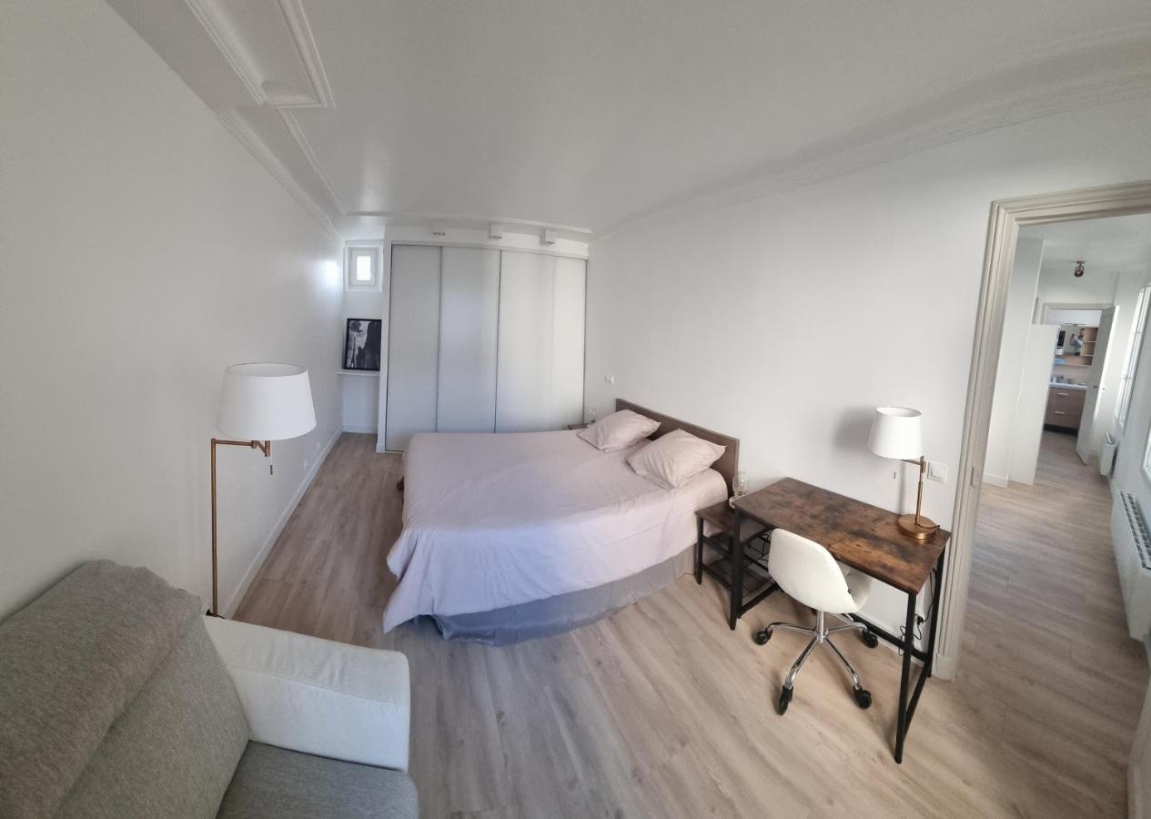 Appartement Luxueux Dans Maison Bourgeoise Parisienne Levallois-Perret Exterior foto